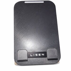 LISEN Tablet Stand Holder – Adjustable Desk Stand for iPad & Tablets – Black